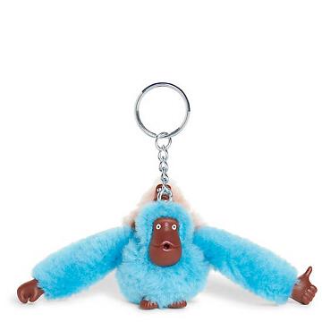 Kipling Mom And Baby Classic Monkey Keychain Accessories Blå | DK 1942YX